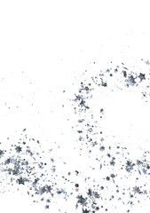 Obraz premium Yuletide Star Descent: Striking 3D Illustration Showcasing Falling Festive Stellar Fragments