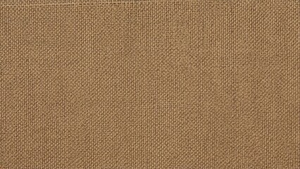 Fototapeta premium Blank area on brown sackcloth textured surface