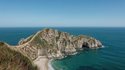 Fototapeta premium Beautiful Aspects of the Portuguese Maritime Area Near the Coastline