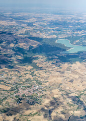 S.Elia a Pianisi village from west, Foggia, Italy