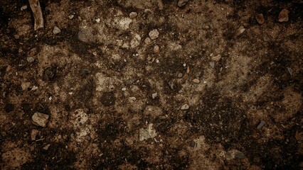 Background texture of soil and fertilizer