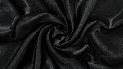 Fototapeta premium Close-up of a creased cloth showcasing fabric texture ideal for backgrounds and creative projects