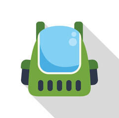Pet carrier backpack ensuring safe and comfortable travel for small animals, featuring a transparent window and ventilation holes