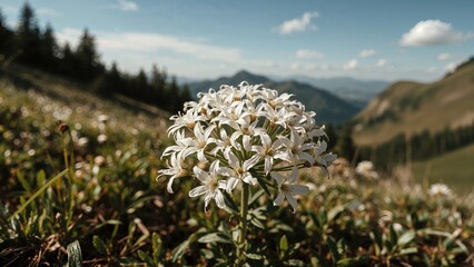 Dryas octopetala, also known as mountain avens and white dryad