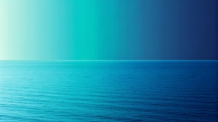 Obraz premium Vast ocean horizon with gradient sky water
