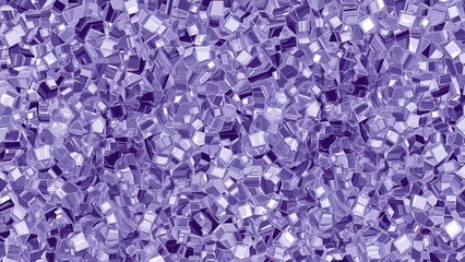 Lavender-Colored Cubic Disorder