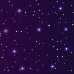 Space galaxy background with many stars