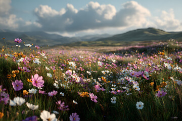 Flower scenery landscape outdoors blossom.