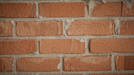 Detailed view of a brick surface with selective focus