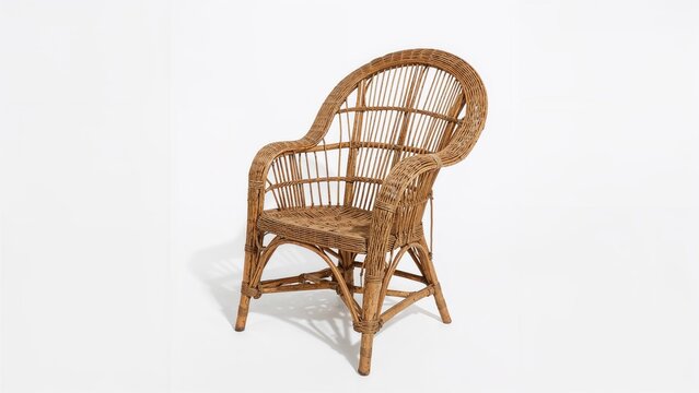 Home seating furniture displayed on white surface