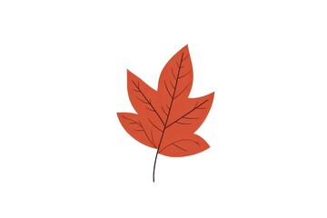 Autumn leaves leaf illustration simple.