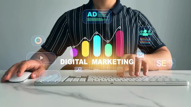 Digital marketing for promotion of products with social media, email, website and channel search engine.Digital Marketing development and goals strategy.Attract organic traffic for big sales.	