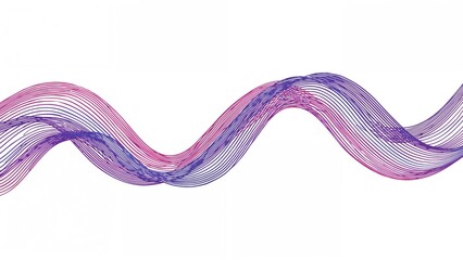 Simple Squiggly Stroke with Curved Wave Design