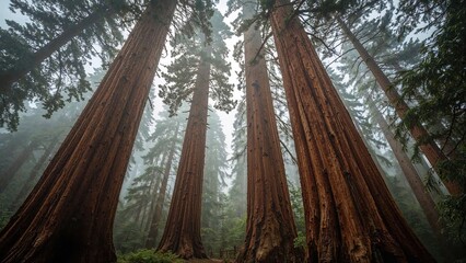 Towering Redwood Giants