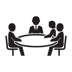 business meeting in office