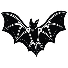Obraz premium Bat Silhouette 