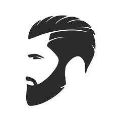 Bearded Man Silhouette - Hips...