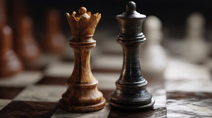 Chess queens conflict