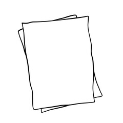 Two blank paper background
