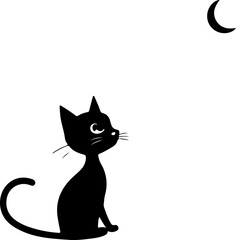 Cat Silhouette Vector Bundle