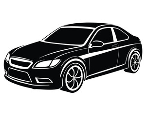 Fototapeta premium Car Silhouette 