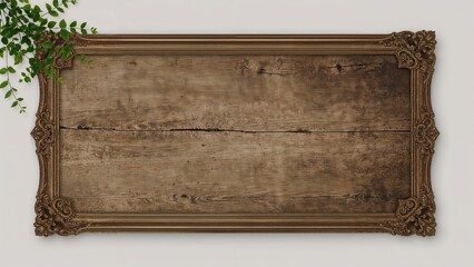Weathered timber panel base
