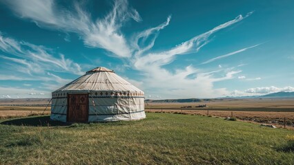 Picture of an indigenous portable dwelling