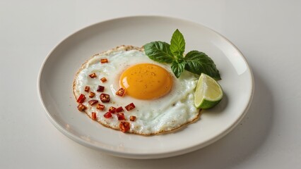 Sunny side up egg