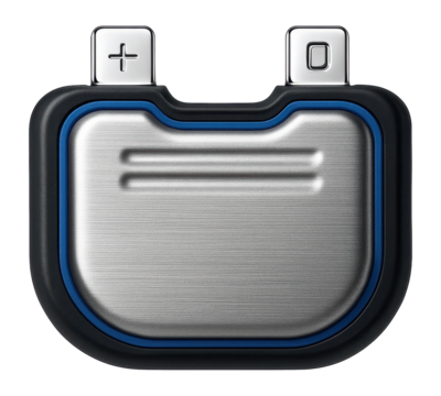 Lithium-polymer battery with custom-shaped design for wearable devices