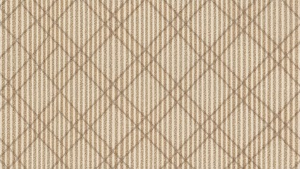 Repeated geometric motif with crisscrossing bands ideal for fabric and interior decoration