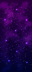 Space galaxy background with many stars