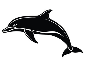 Fototapeta premium Dolphin Silhouette
