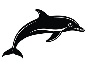 Fototapeta premium Dolphin Silhouette