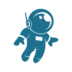 Astronaut logo icon design © Owex