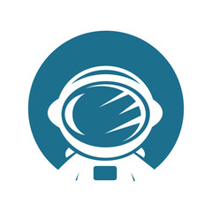 Astronaut logo icon design © Owex