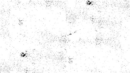 Distressed black texture. Dark grainy texture on white background. Dust overlay textured. Grain noise particles. 