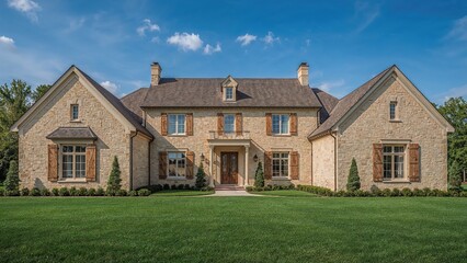 Stylish Residence Featuring Countryside Design