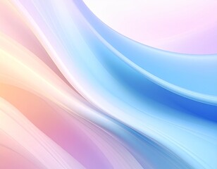 Obraz premium Soft Pastel Gradient with Smooth Transitions