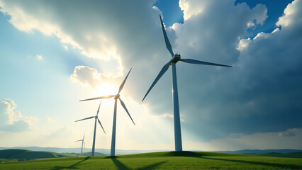 Dynamic Wind Turbine Array