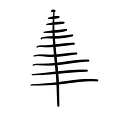 Fir tree doodle