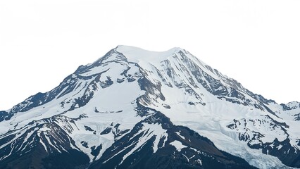 Snowcovered Tallest Peak Standing Alone