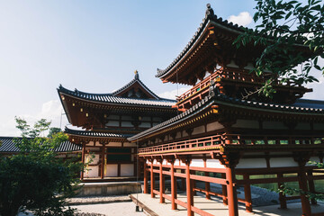 Fototapeta premium 平等院、京都を代表する世界遺産の美しい風景、京都、日本