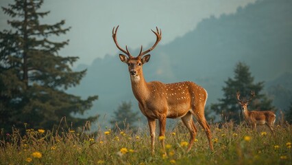 Fototapeta premium Samba deer stag