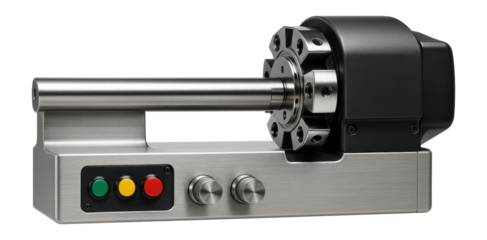 Turret lathe with automated indexing, used in high-volume production facilities.