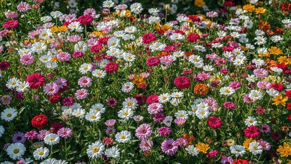 Nature's floral spectacle offers a feast for the eyes and nose, with vibrant petals and sweet scents creating an unforgettable sensory experience.