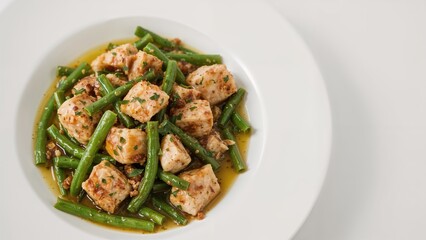 Nutritious chicken and vegetable ragout for a balanced diet