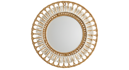 Beige woven texture features rattan and macrame on a dark backdrop. Use it for product staging, lifestyle branding, or social media design with a Bohemian style.
