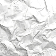 Obraz premium White blank crumpled paper texture background creased old poster texture backdrop surface empty for text. blank, crumpled white paper texture. The surface has many wrinkles, folds, and creases