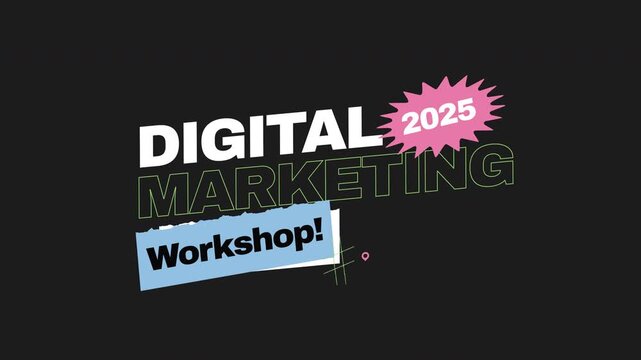 Dynamic Digital Marketing Workshop 2025 Event Title Reveal