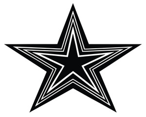Obraz premium Star Silhouette